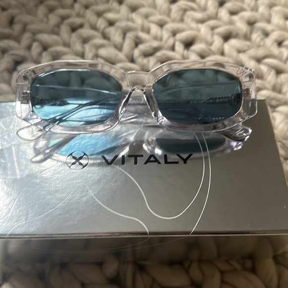 VITALY EMPIRE sunglasses BRAND NEW - blue lens - Picture 4 of 4